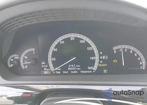 2011 Mercedes-Benz S 400 Hybrid z USA, uszkodzony, nr VIN WDDNG9FB2BA385532